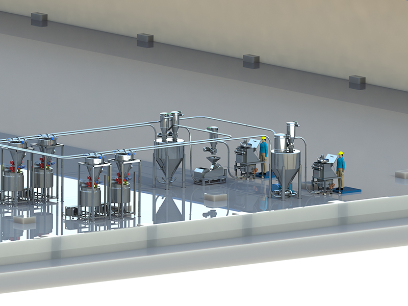 配料比例不穩(wěn)定？高服機械供料系統(tǒng)實現(xiàn)精準(zhǔn)把控