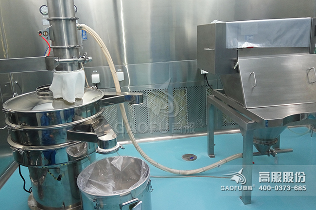 旋振篩客戶(hù)現(xiàn)場(chǎng)